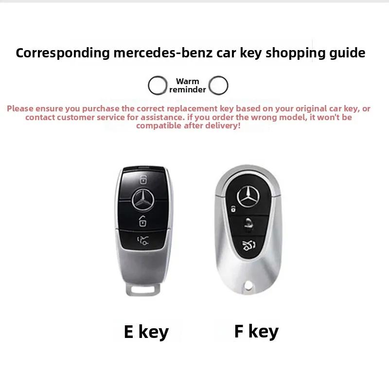 For 2024 Mercedes-Benz GLS450 key cover, 20-24 GLS400, new GLS580 car gradient shell, female RI3