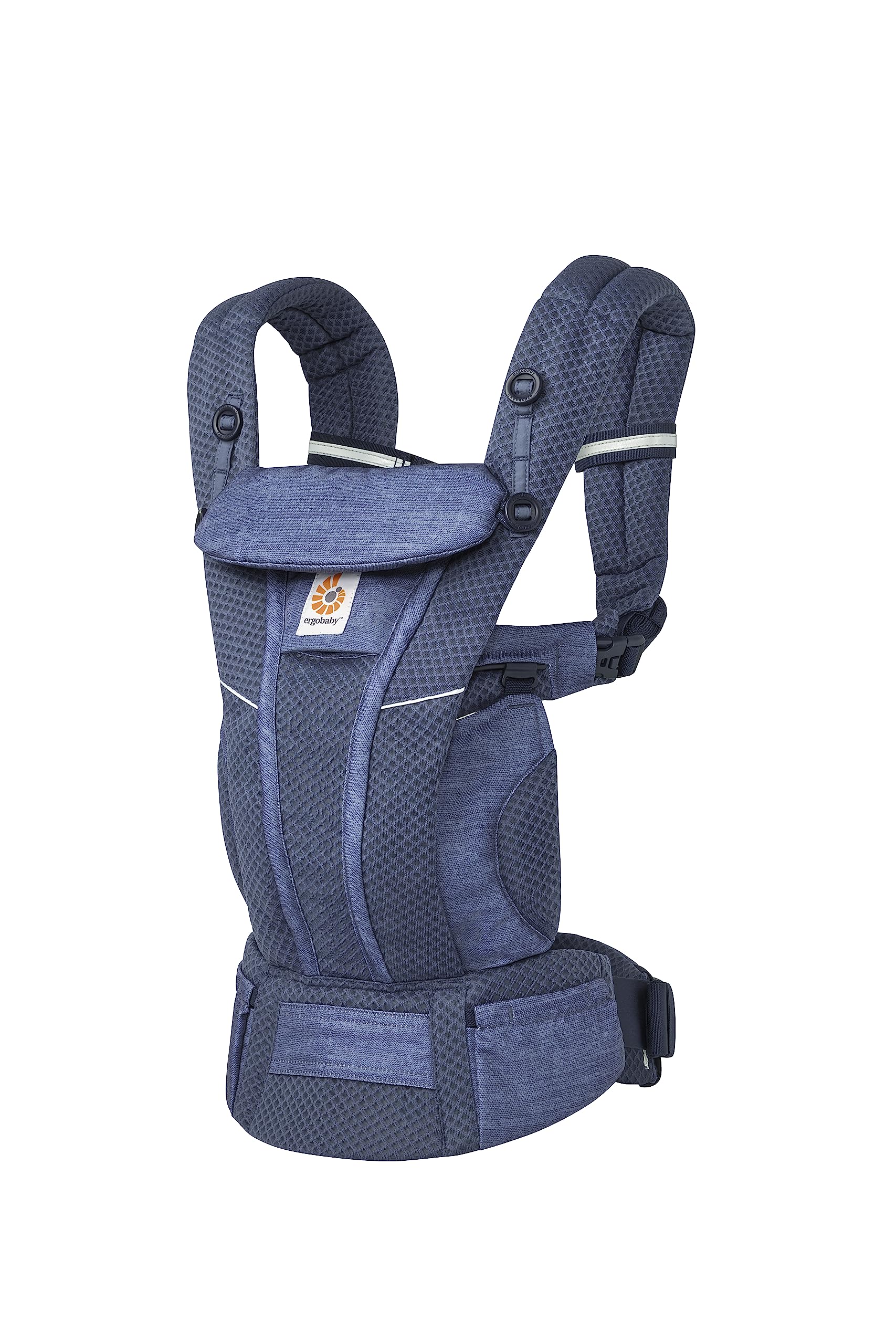 

Ergobaby OMNI Breeze Baby Меланжевый Деним Размеры Дышащая Сетка Япония CREGBCZ360PHTRDNM Переноска, Синий, 0-36 Месяцев, Материал, Эксклюзивный,