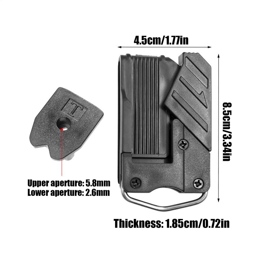 Tape Measure Holder Quickly Grab Tape Tool Measure Holster Locking Tool Organizer Portable Holster For Work Outdoor Construction