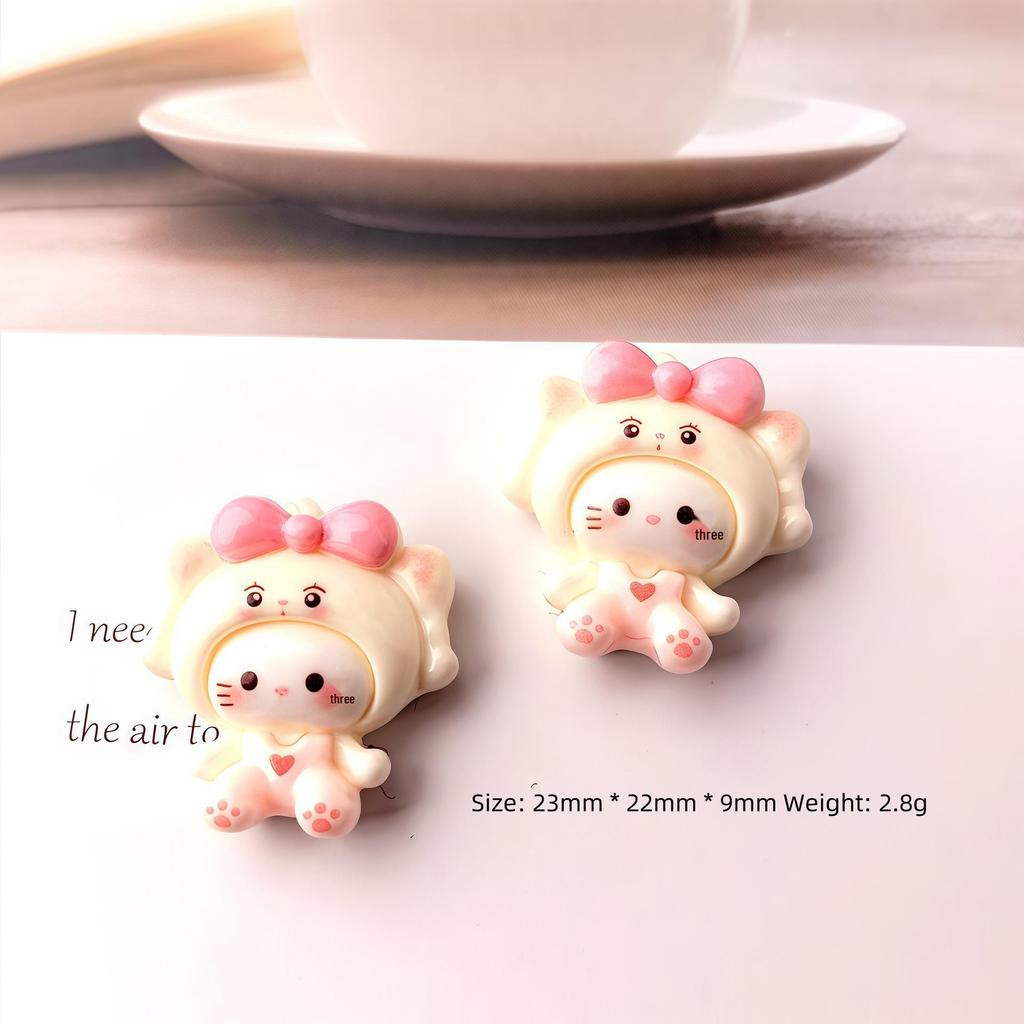 DIY Cartoon Resin Accessories: Dress-Up KT Cream Glue for Phone Cases, Hair Clips, Shoe Buckles, and Magnets