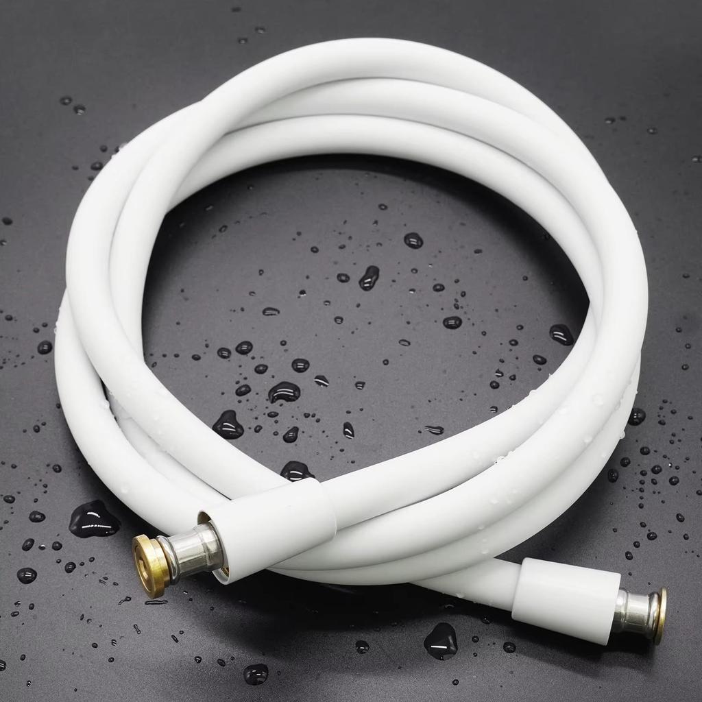 Mangueira de Chuveiro de Silicone de Alta Qualidade Nova 1.5/2/3M Flexível Tubo de Banho À Prova de Explosão Tubo Hidráulico Macio com Toque de Pele de Bebê