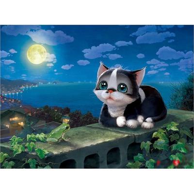 Puzzle Life Stray Cat Kits - One Cat of Hope 150 Pieces, 21x28.5cm, 1 Piece, Korean Popular Puzzles
