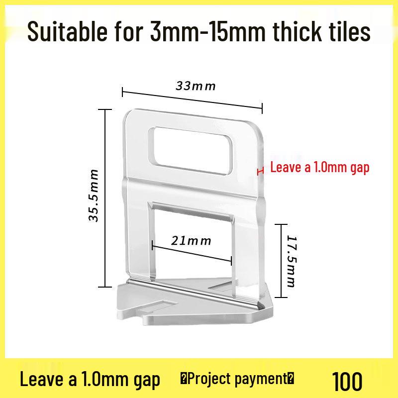 Tile Leveling Tool: Spacing & Positioning Base Insert