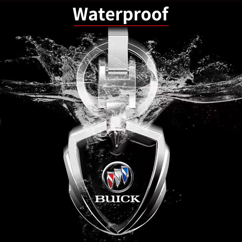 For Buick Enclave Regal Lacrosse Encore Excelle Envision Accessories 3D Metal Car Styling Keychain Key Chain Ring Key Holder Styling Car Accessories