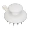Hair Scalp Massager Long Silicone Bristles Anti Slip Palm Handle Shampoo Brush for Home Salon
