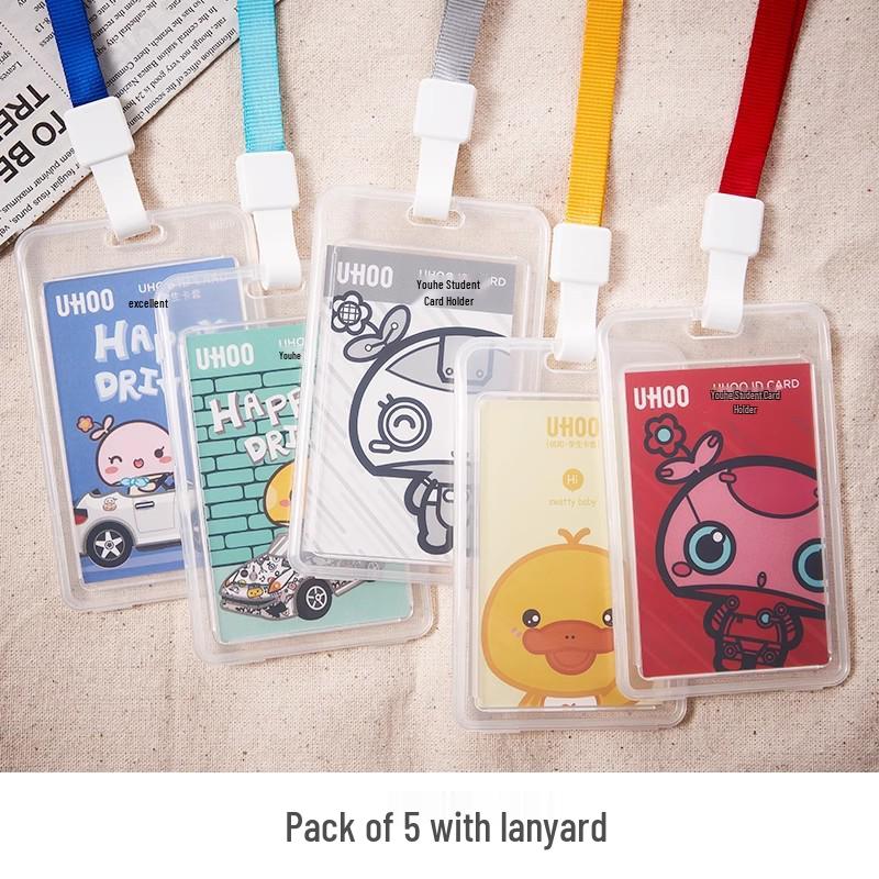 Youhe 7032 Astronaut Cartoon Series ID Badge Holder for Work, Citizen, Bus, or Subway Cards
