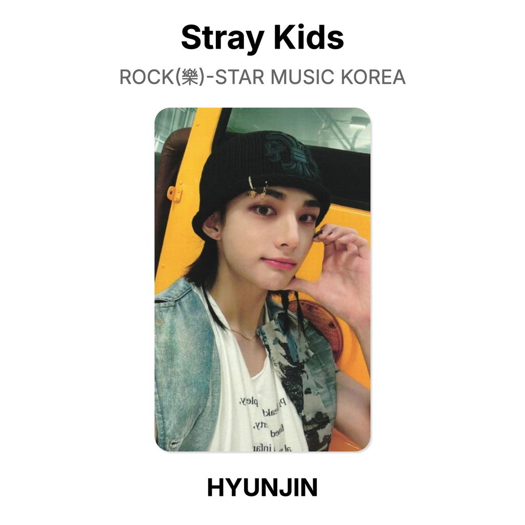 Stray Kids ROCK()-STAR MUSIC KOREA Official Photocard