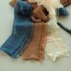 1/2/5m 3-Layer Pleated Ruffled Lace Fabric DIY Girls' Dress Lolita Fluffy Cake Skirt Sewing Accessories Trendy Lace Ruffle Trim