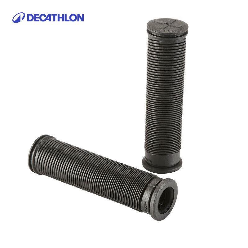 Decathlon Mountain Bike Comfort Grips with Bar Ends