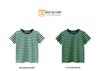 27kids Summer Striped Short Sleeve T-shirt for Children