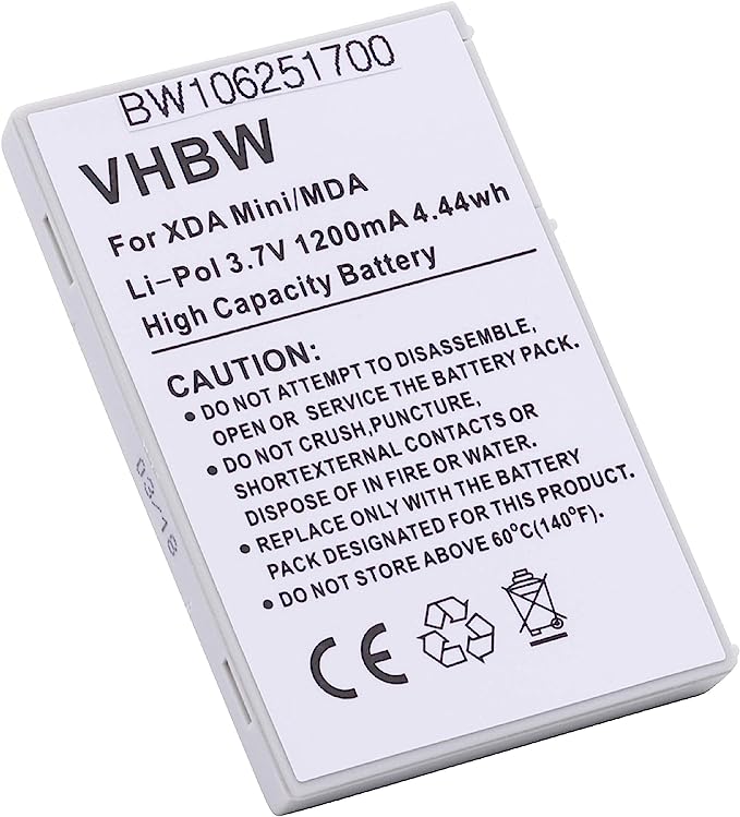 

Литий-полимерный аккумулятор для HP IPAQ bw106251700