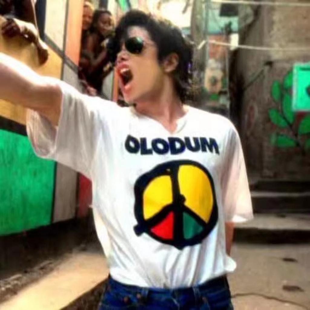 King of Pop Michael Jackson MJ OLODUM Same Style T-shirt Men Women Fashion Gothic Classic T Shirts pure Polyester Short Sleeve Tees