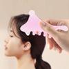 Multifunctional Head Meridian Massage Comb Resin Five Wide Tooth Comb Facial Scraping Plate 4In1 Eye Shoulder Neck Scraping
