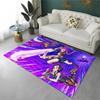Kpop Demon Hunter Rumi Mira Zoey Cartoon Group Carpet Rug for Playroom Bedroom Living Room Sofa Home Decor,Area Rug Non-slip