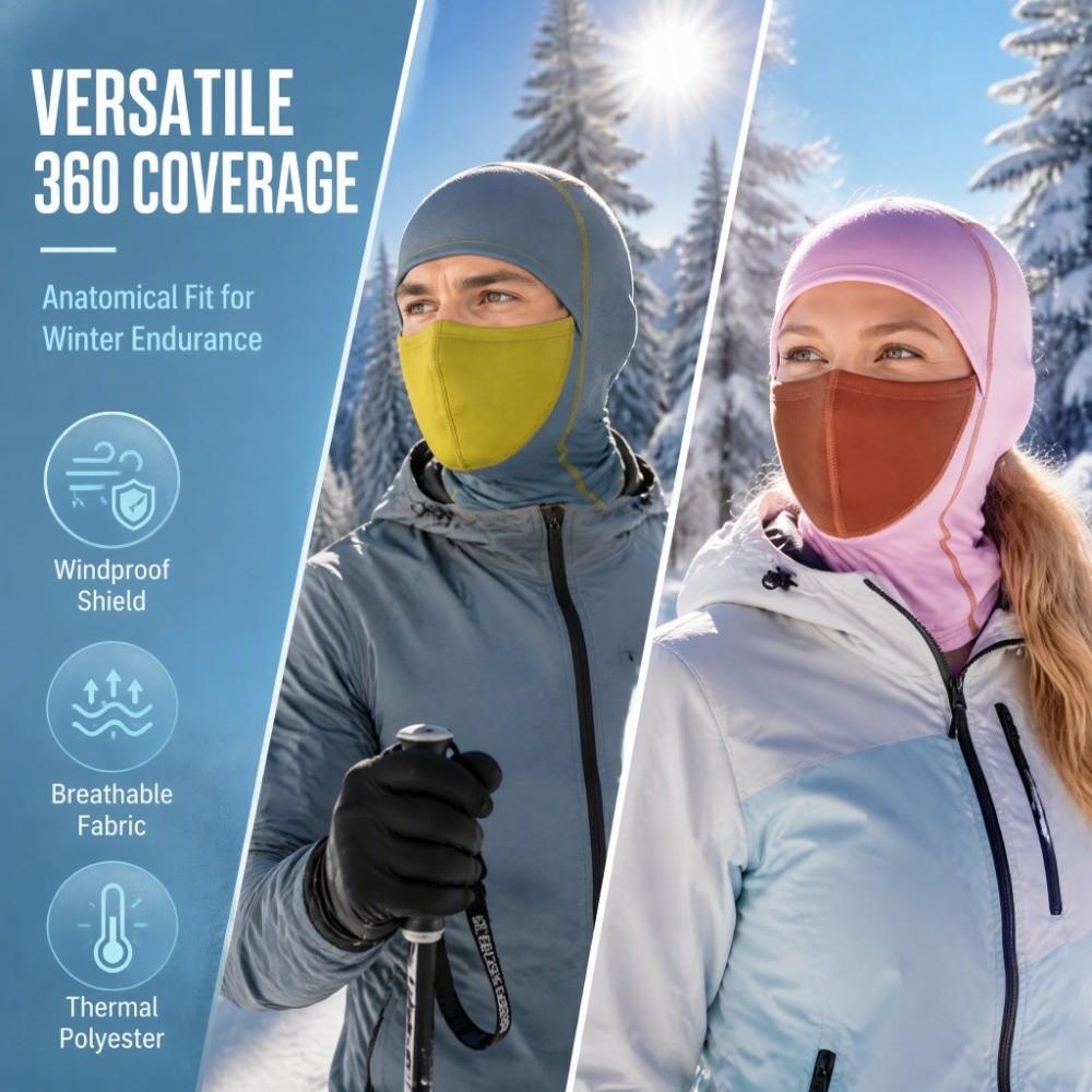Thermal Helmet Liner Warm Full Face Balaclava Full Face Fleece Balaclava Men Women