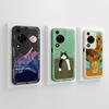 Case For Huawei Nova Y72 Cute Design Phone Cover Camera Protector Soft Liquid Silicone Funda Models MGA-LX3 Protective Bumper
