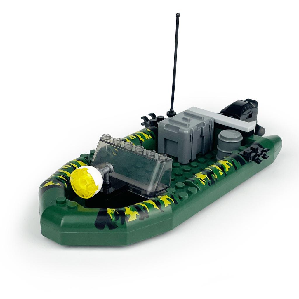 Kreatywne Wojskowe Łodzie Szturmowe Pancerniki Klocki Budowlane Miasto Budowa MOC Zestaw Klocków Okrętów Marynarki Wojennej Zabawki dla Dzieci Chłopca