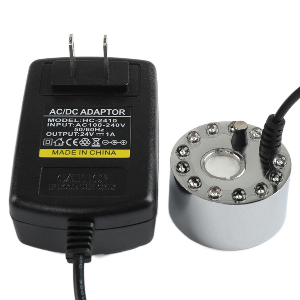 12 Lights Water Fountain Pond Fog Machine Atomizer Halloween Mist Maker Halloween Decoration