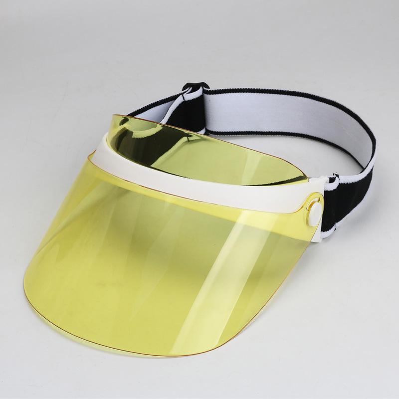 Empty Top Hat for Men and Women Summer Riding Sunscreen Electric Vehicle Motorcycle UV Protection Roofless Breathable Elastic Sun Hat