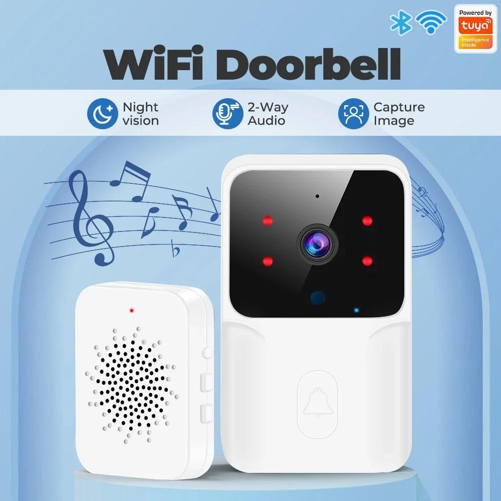 Infrared Night Vision Wireless Doorbell HD Wifi Video Door Bell Useful Doorbell Camera
