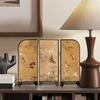 Decorative Screen 3 Panel Artistic Table Decor Partition Divider for Dining Room Fireplace Office