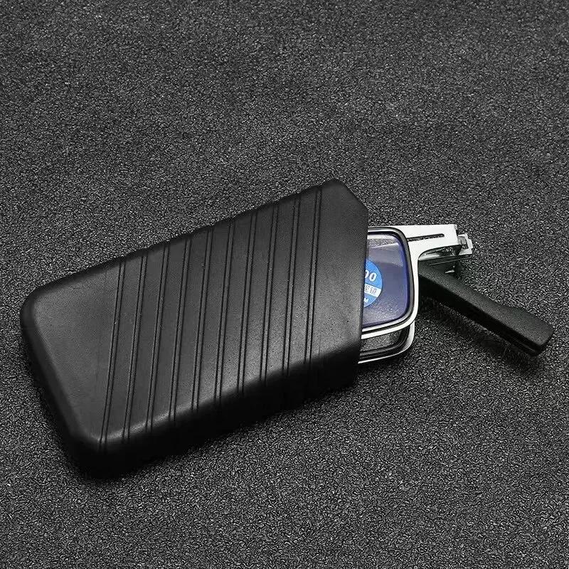 Portable Folding Reading Glasses for Men Metal Square Smart Glasses Folding Anti-blue Light Men Elder Eyeglasses Presbyopia