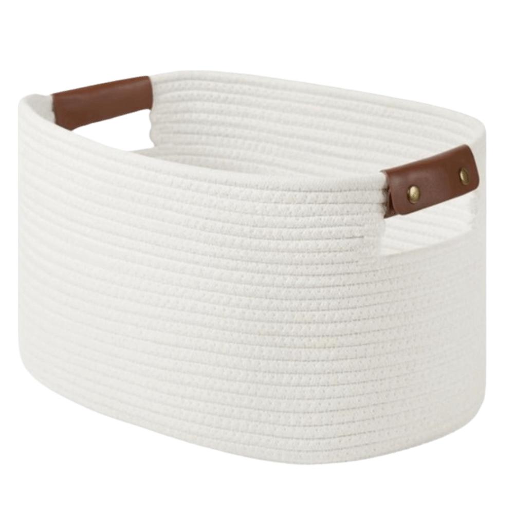 Wäschekorb mit großem Fassungsvermögen 15x10x9 Zoll Aufbewahrungskorb NEU Aufbewahrungsbehälter für Regale Wäsche