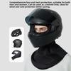 Extended Collar Winter Balaclava Mask Warm Lining Motorcycle Neck Warmer Snowboard Trip