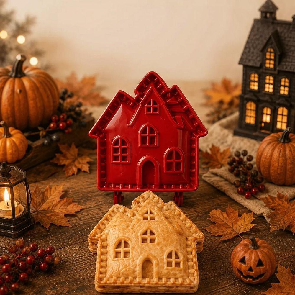 8 Formen Mini Handpastetenformen Herbst-Thema Backzubehör-Set Gebäckschneider-Set Partybacken