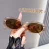 Fashion Oval Sunglasses Vintage Luxury Brand Designer Cat Eye Sunglasses Irregular Oval Sun Glasses Eyewear Uv400