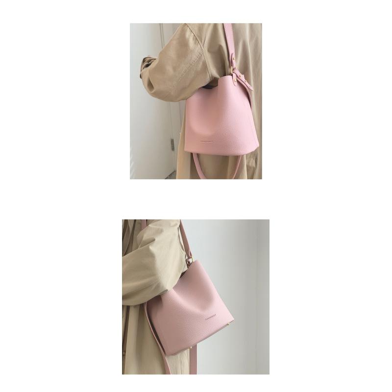 Tooxika Damen New Style High-End-Mode Süße Rosa Unterarmtasche Beuteltasche Große Kapazität Umhängetasche