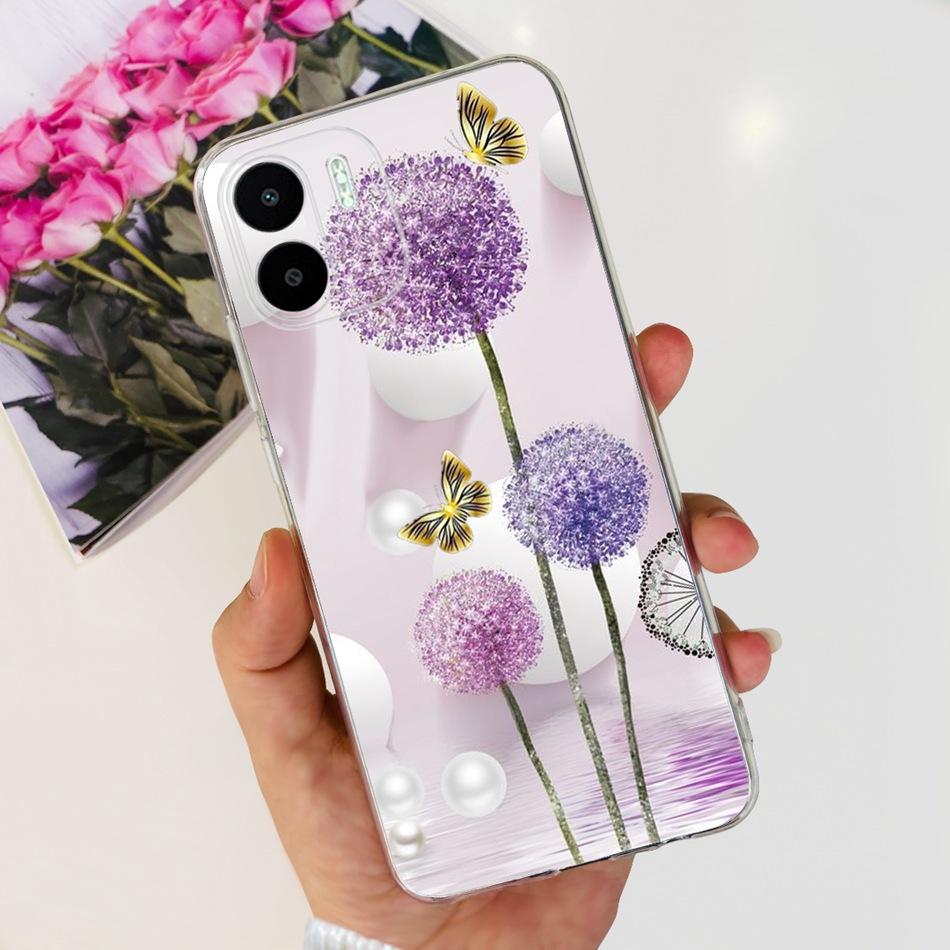 For Xiaomi Redmi A1 A1+ 2022 Cute Painted Phone Case For Redmi A1 Plus RedmiA1 A 1 A1+ Soft Silicone TPU Cases