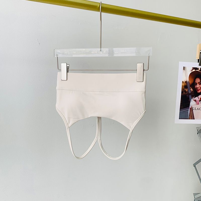 

Lu Same Sports Intimates Women s Detachable Chest Pad Bra Sexy Y Word Back Shaping Shockproof Push up Yoga Sports Bra Albumin M [Suggested 50.00 kg-55.00 kg]]