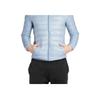 Emporio Armani EA7 Casual Solid Color Zipper Hooded Long Sleeve Down Jacket Men Jackets Blue 8NPB02-PN29Z-1506