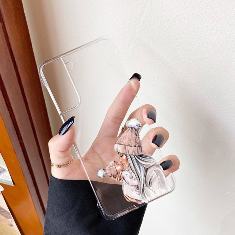 FHNBLJ Etui na telefon dla niemowlaka, mamy, dziewczynki dla Samsunga A 10 20 30 50s 70 51 52 71 4g 12 31 21 31 S 20 21 plus Ultra