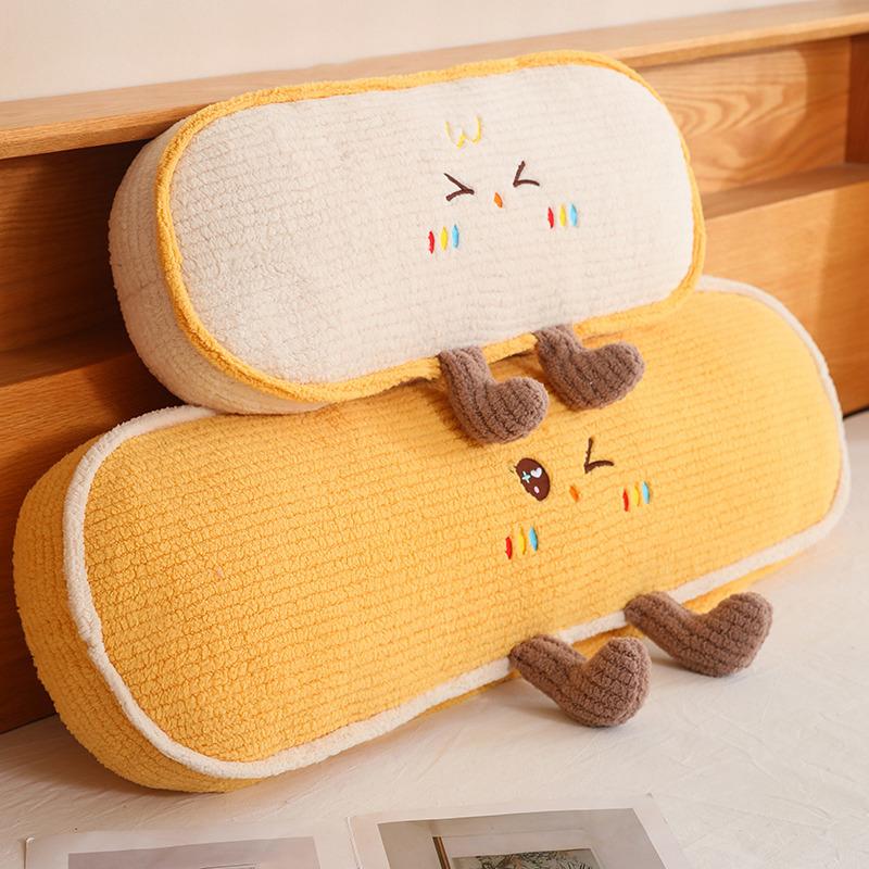 Dopamine Expression Long Throw Pillow Girls Dormitory Bedroom Bed Long Cushion Pillow Cute Leg Long Pillow