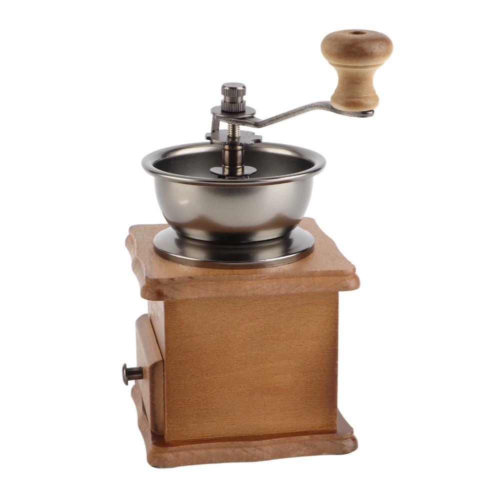 Retro Style Manual Bean Grinder Ceramic Grinding Core Coffee Milling Machine  Coffee Making