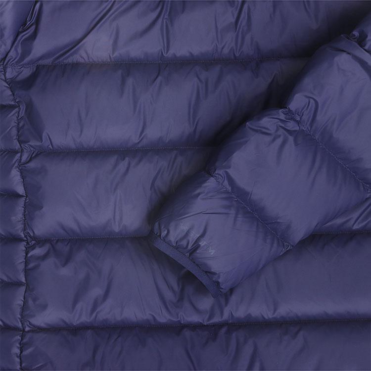 Under Armour Solid Color Casual Training Sports Mid-Length Down Jacket Men Outerwear Navy-Blue 1373663-410