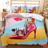 3D Printed Fashion Cartoon Girl Scenery Bedding Set Modern Duvet Cover Double Twin Full Queen King Adult Kids Bedclothes Quilt