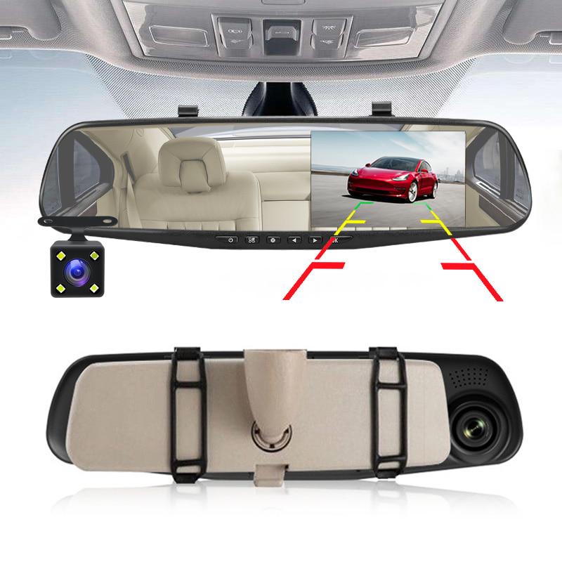 HD 1080P Car DVR 2.8/4.3inch Wide Angle Night Vision Dash Cam Car Driving Recorder