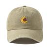 Adjustable Denim Cotton Baseball Hat With Sunshade And Windproof Features For Men Women