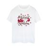 Disney Womens/Ladies Mickey Mouse Sleigh Cotton Boyfriend T-Shirt