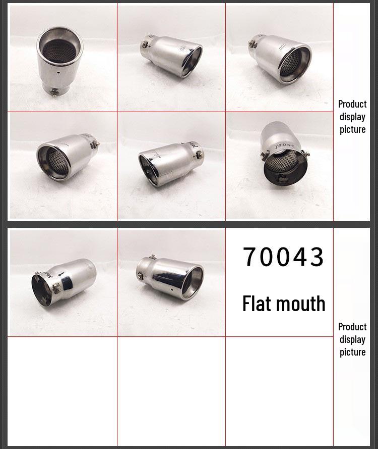 Grand Cherokee 304 Stainless Steel Modified Exhaust Muffler & Tailpipe