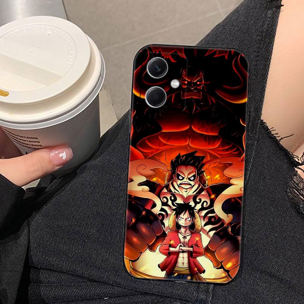 Anime One Piece Luffys Phone Case For Redmi Note 15 14 13 12 12S 11 11T 11S 10 9T 9 Pro Silicone Case Funda DIY Shell Capa Cover
