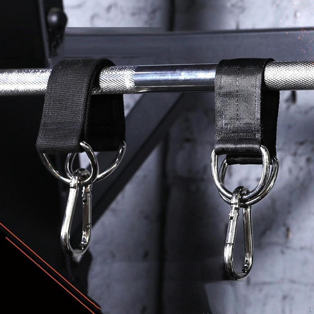 150kg Swing Hanging Straps Kit Gym Strap Webbing W/ D- Hooks