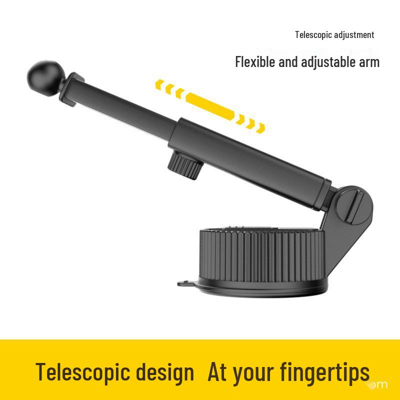 Universal Car Phone Mount with Suction Cup: Multi-Functional Navigation Holder
