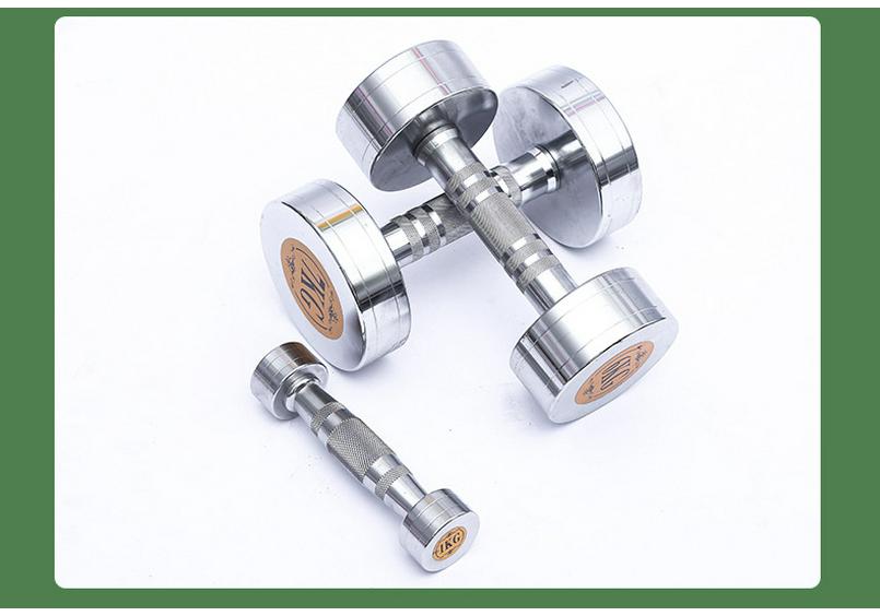 Adjustable Electroplated Steel Dumbbell Set for Men's Home Gym