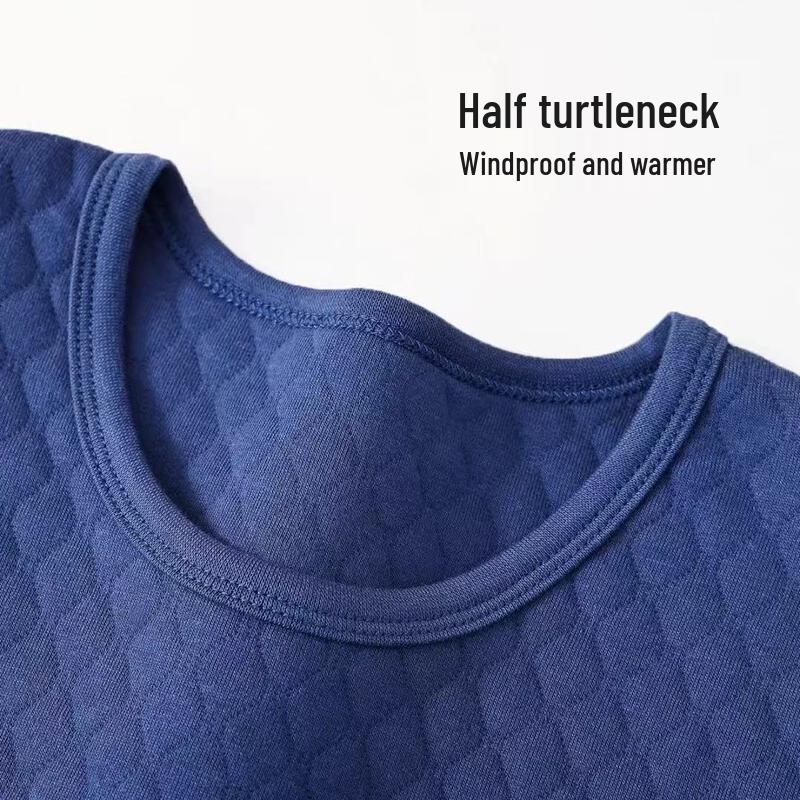 Boys' Thickened Quilted Thermal Underwear Set