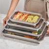 WAGENSTEIGER Stainless Steel Square Tray Set No. 4 Special (PC Cover)