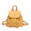 Simple and Fashionable Milk Yellow Small Backpack Casual Cute Schoolbag New Niche Mini Backpack